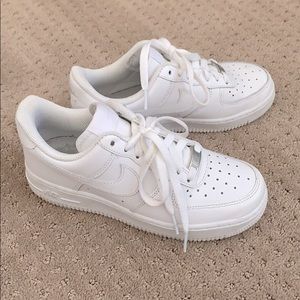 Women’s White Nike Airforce’s